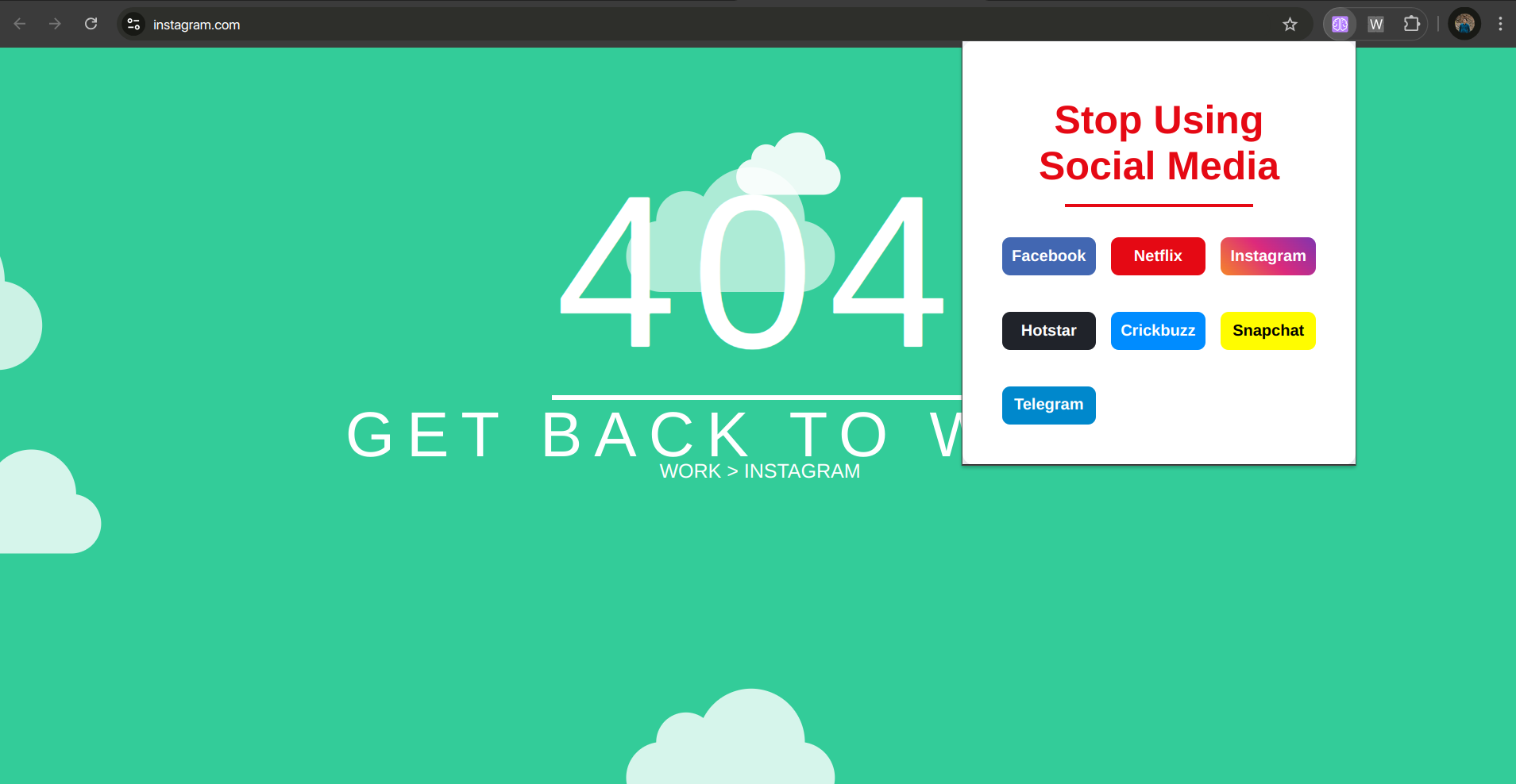 Social Media Blocker